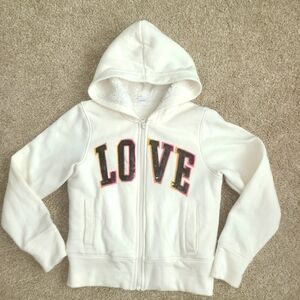 ♥️GUC♥️ OLD NAVY GIRLS HOODIE with LOVE Print